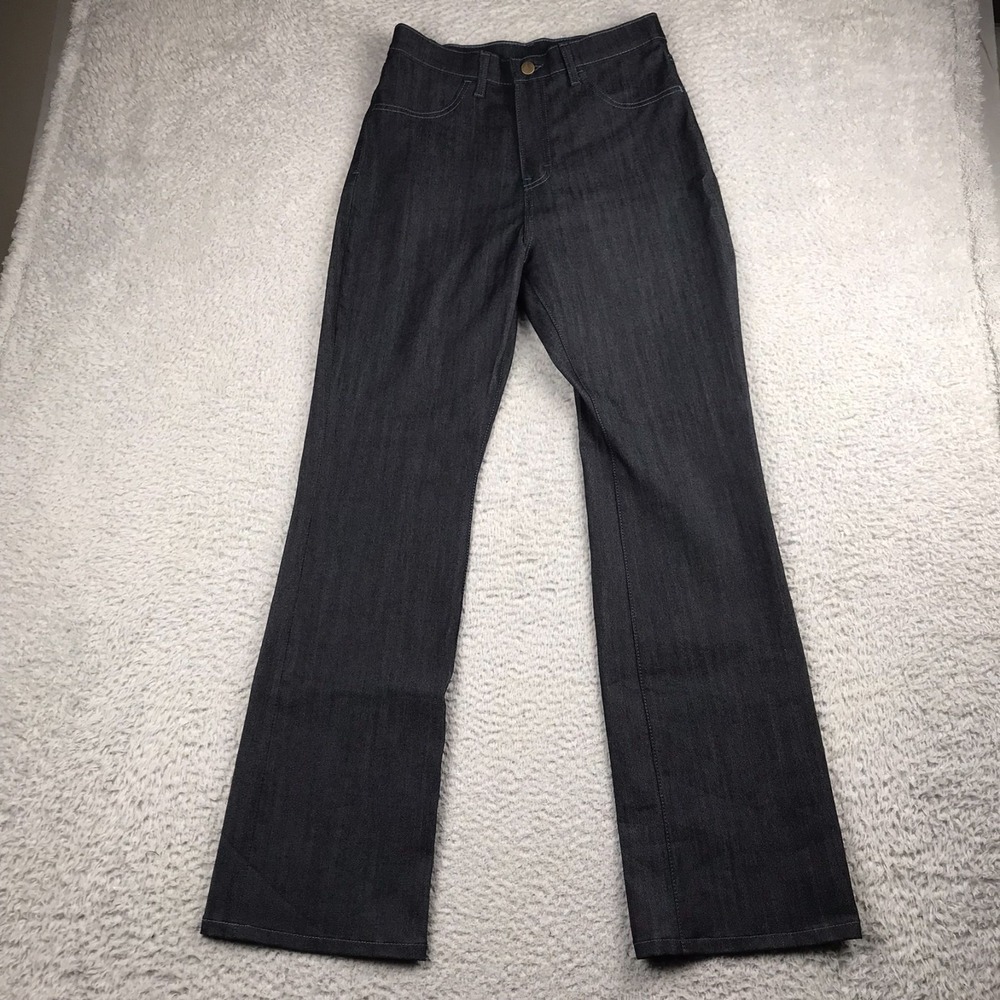 Blue Delta Jeans Womens 29x31 Dark Wash High Rise RW29 Made In USA